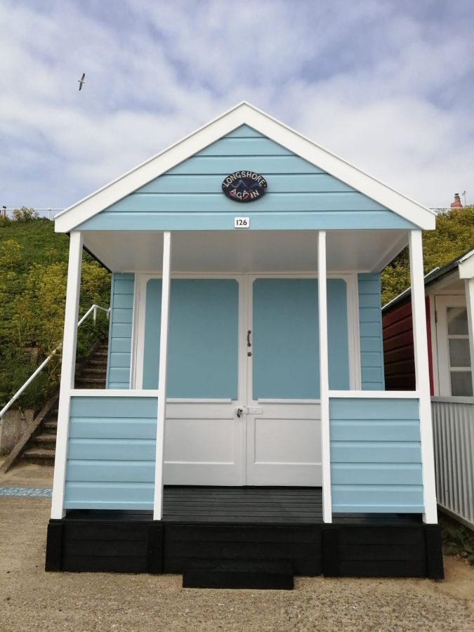 Longshore Again 126 at East Cliff: Our lovely family beach hut